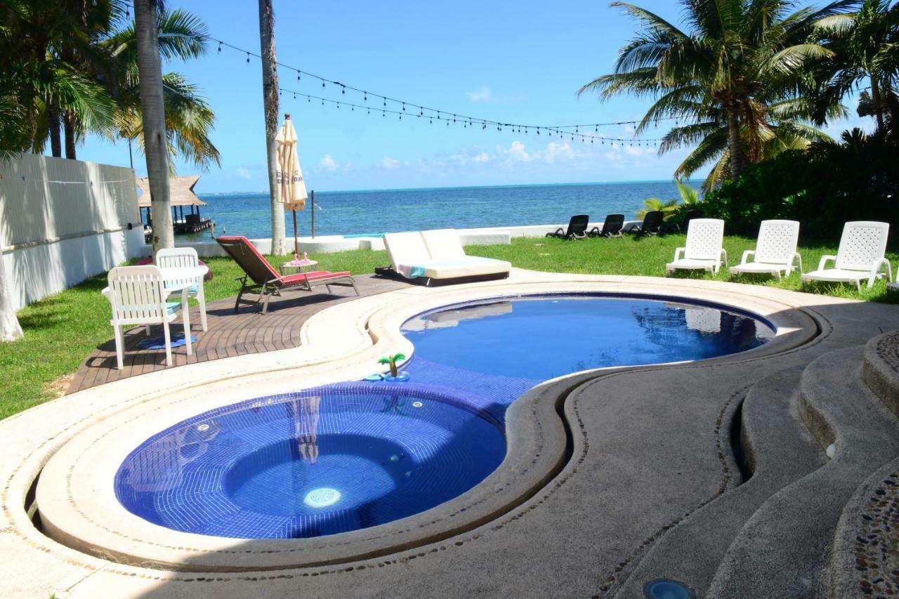 Bella Casa Privada Junto Al Mar Caribe Villa Cancun Luaran gambar