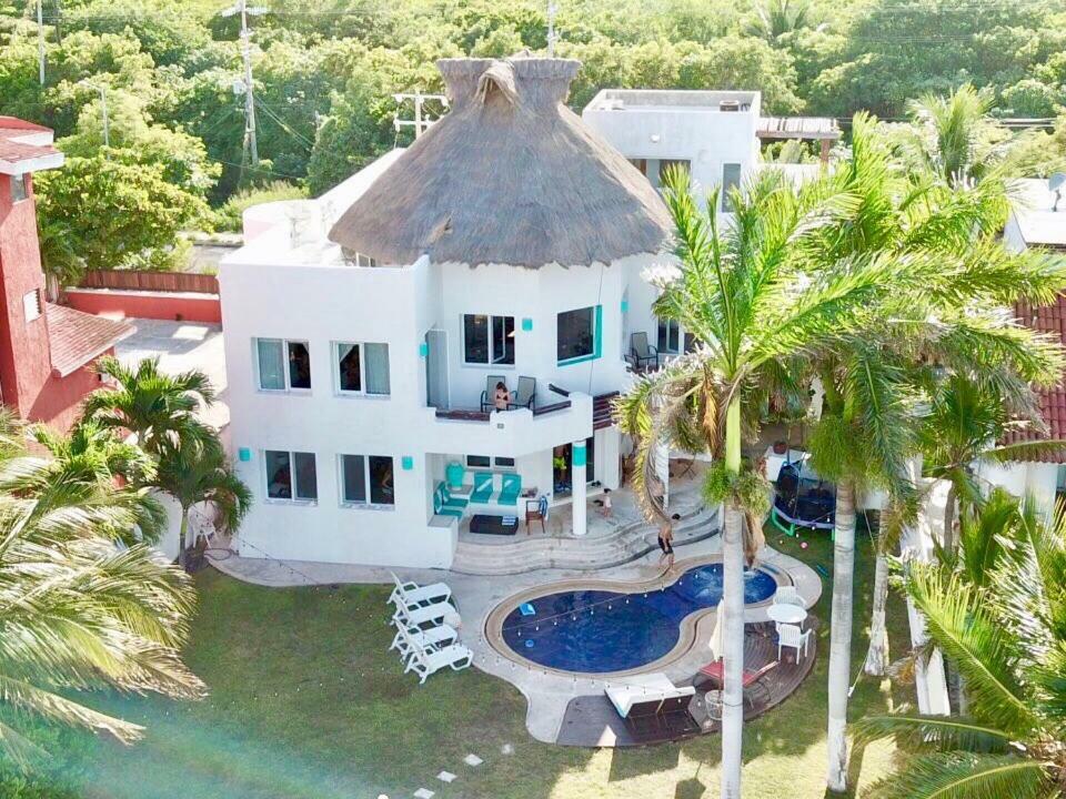 Bella Casa Privada Junto Al Mar Caribe Villa Cancun Luaran gambar
